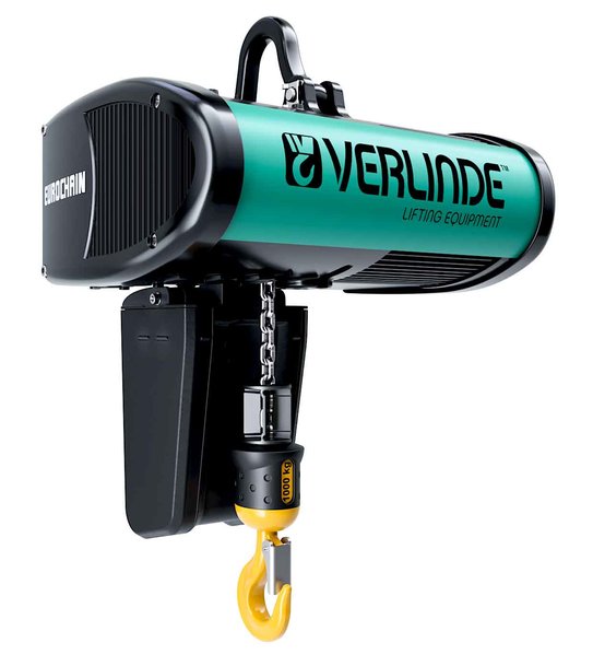 VERLINDE launches a new range of cutting-edge electrical chain hoists: EUROCHAIN VX